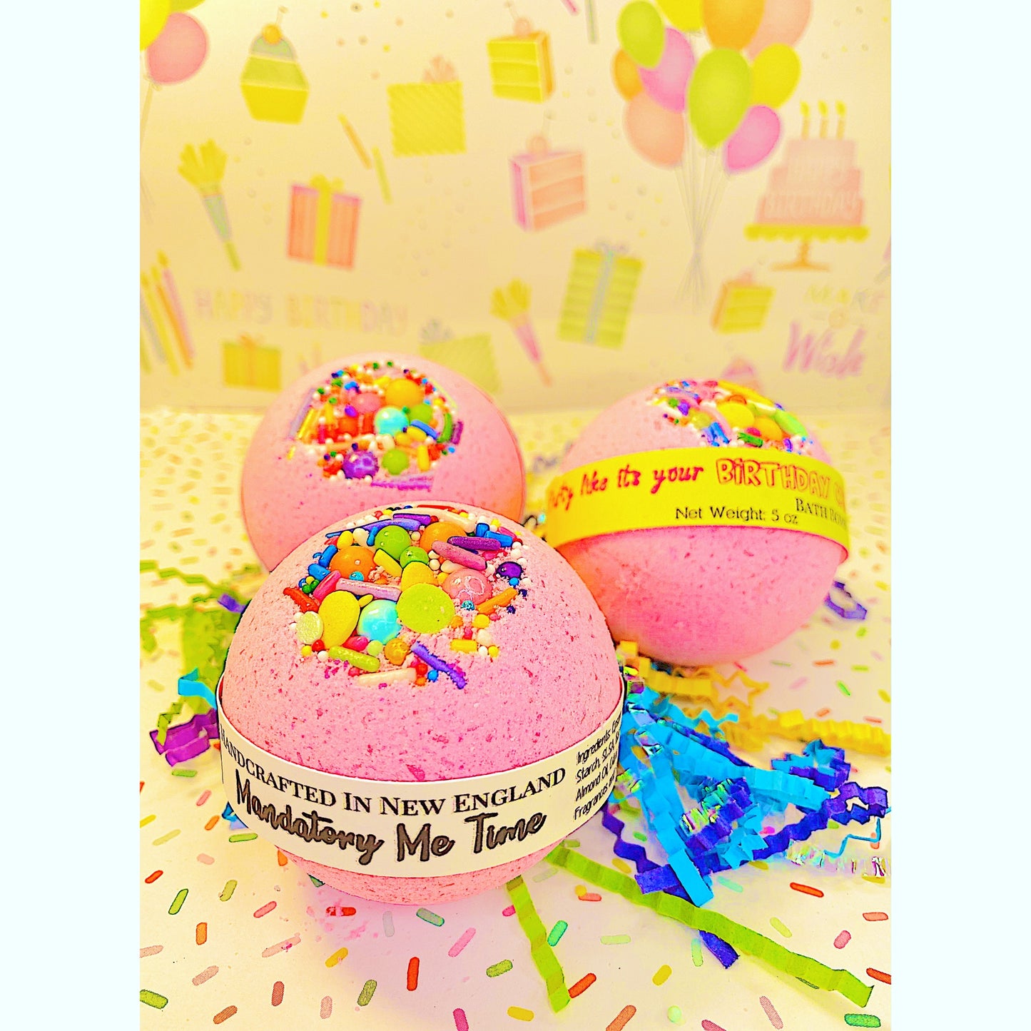 Party Like Its Your Birthday Cake Bath Bomb