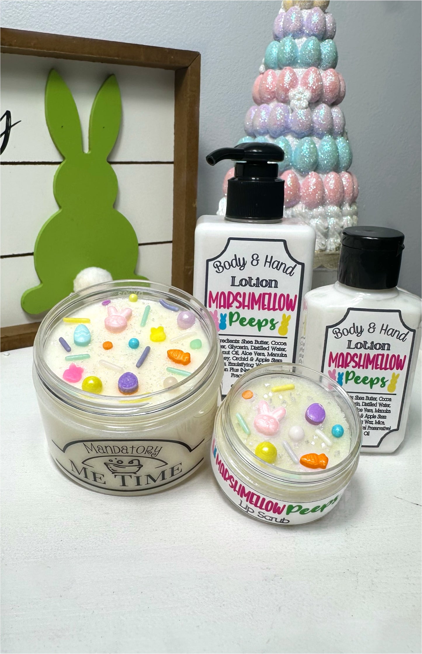 Marshmallow Peeps Lip Scrub