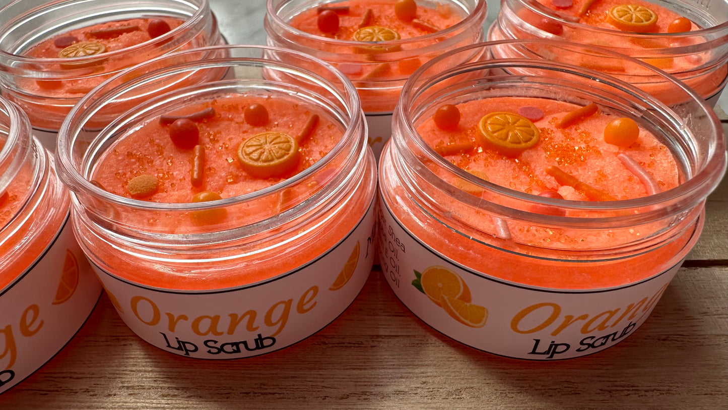 Orange Lip Scrub