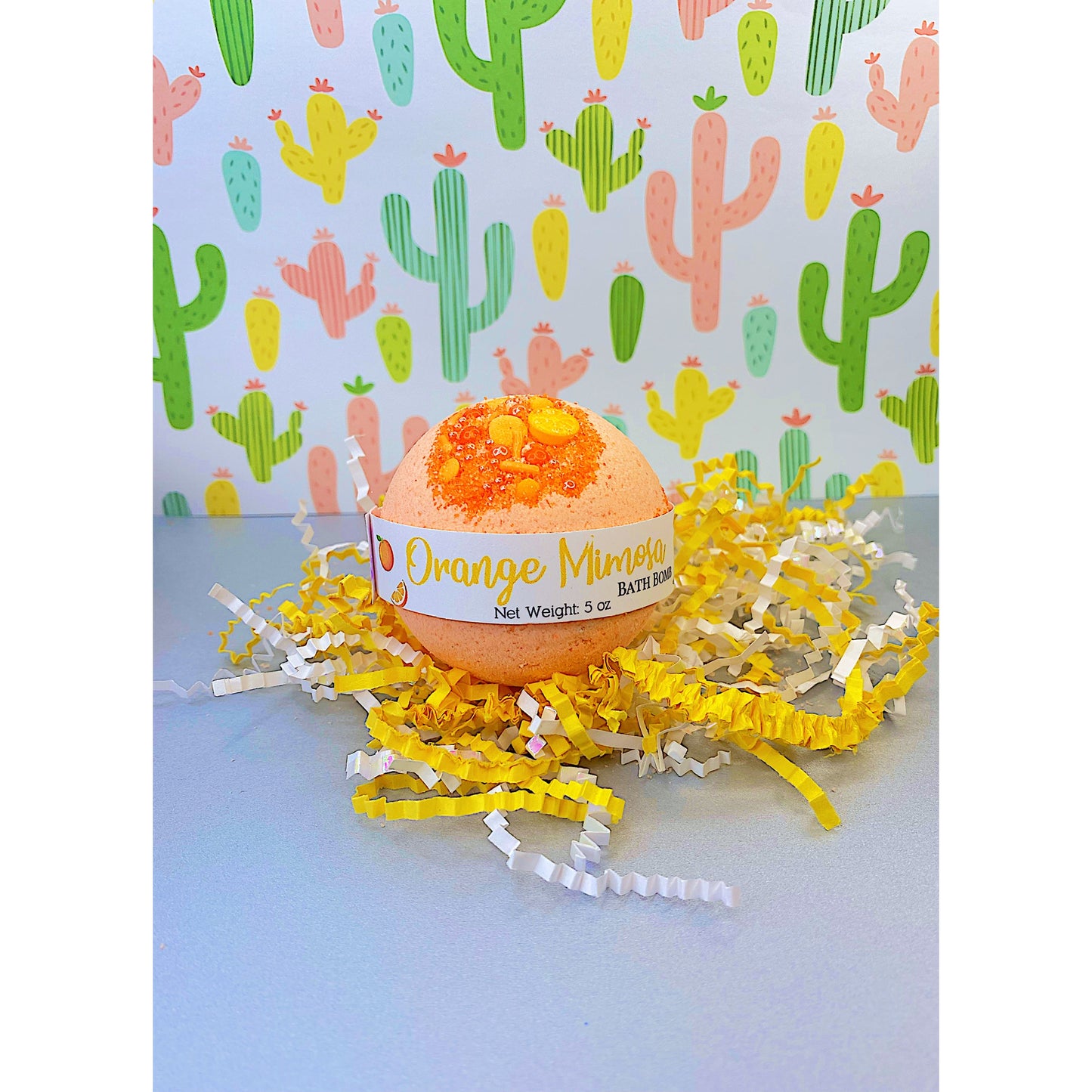 Orange Mimosa Bath Bomb