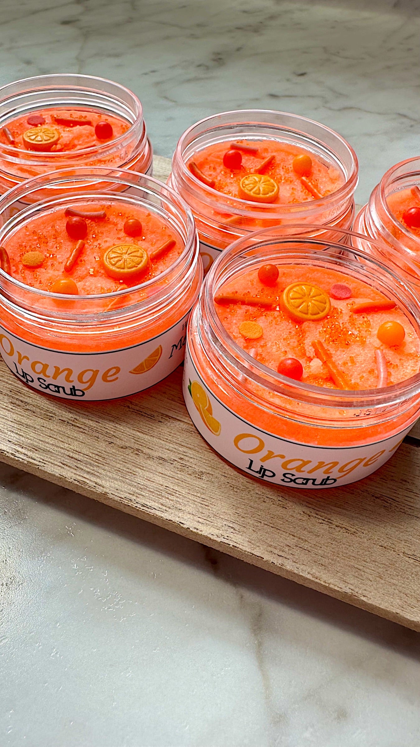 Orange Lip Scrub