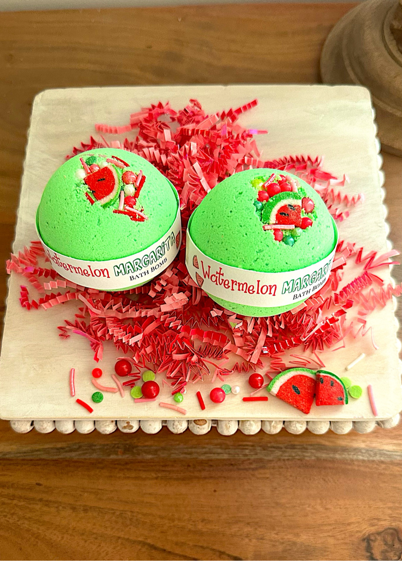 Watermelon Margarita Bath Bomb