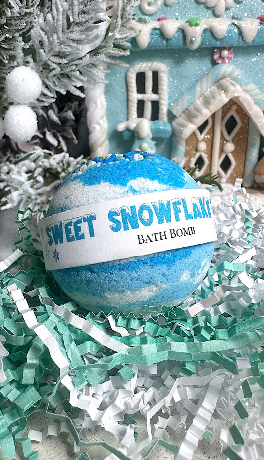 Sweet Snowflake Bath Bomb